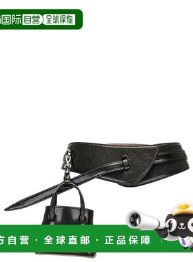 1h可退 香港直邮Alaia 女士 Mina 迷你皮带 AA1C096MCA212牛皮