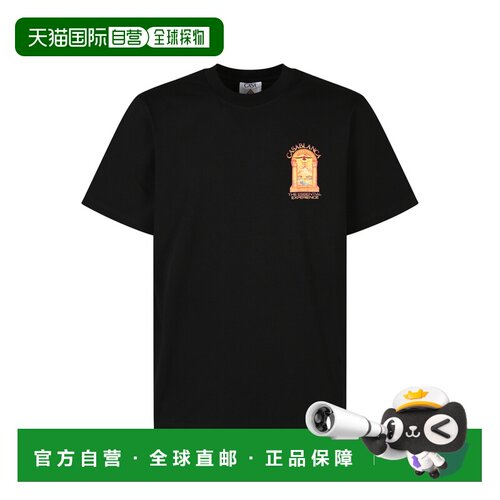 欧洲直邮CASABLANCA 男士T恤 MAW26JTS00113 AW20【付后1h可退】