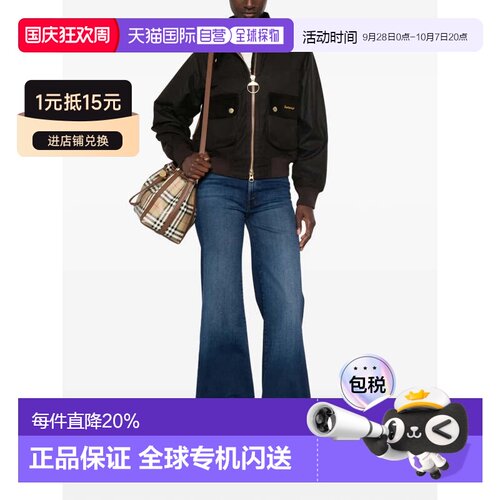 BARBOUR FW26女款立领拉链口袋长袖夹克外套 LWX1574 RU91