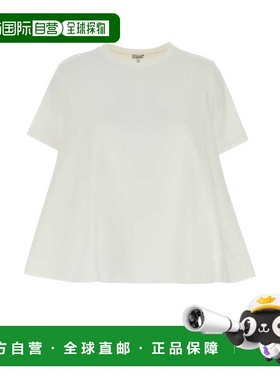 1h可退 香港直邮LOEWE 罗意威 女士 白色棉混纺T恤 S540Y22X71WHI