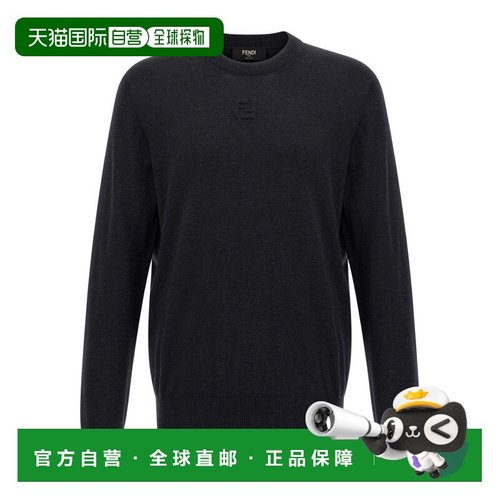 1h可退 香港直邮Fendi 芬迪 男士 圓領長袖針織套衫 FZX091ASH3