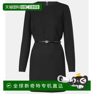 女士 1h可退 古馳 crêpe 香港直郵Gucci 羊毛迷你連衣裙