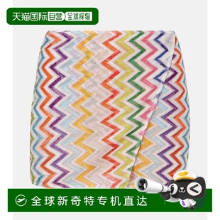 之字纹金银锦缎裤 1h可退 女士 香港直邮MISSONI 裙 米索尼