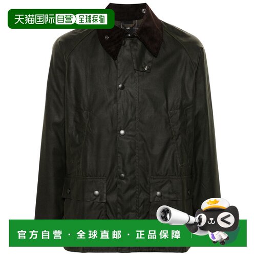 香港直邮barbour 巴伯尔 男士 BEDALE 蜡夹克 MWX0018