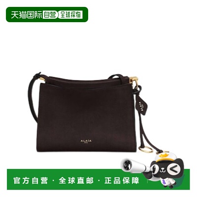 香港直邮Alaia LE CLICK 磨砂皮小方包斜挎包女包 AA1S01420CA214