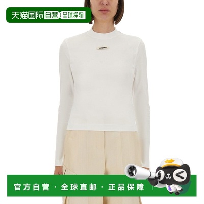 1h可退 香港直邮Jacquemus 女士 罗缎长袖衬衫 TSW00155AJ0012410