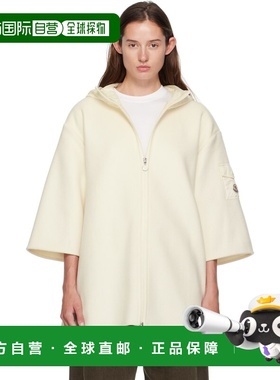 香港直邮Moncler 盟可睐 女士 米色 Wool Cape 夹克 K20933G00002