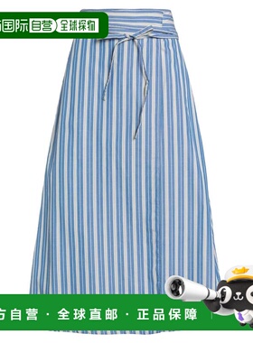 香港直邮Soeur 女士 中长半身裙 blue蓝色 舒适时尚