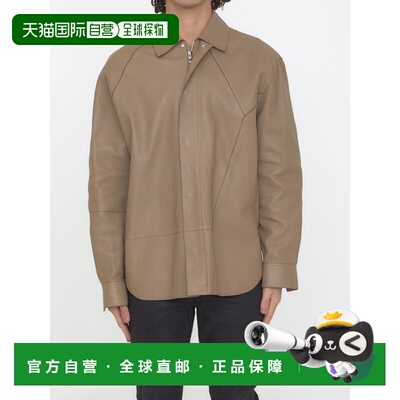 香港直邮LOEWE 男士衬衫 H526Y31L072150 SS2023 棕色外套