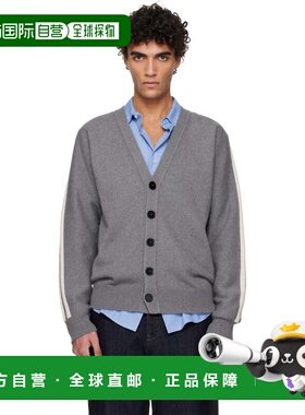 香港直邮Jil Sander 吉尔 桑达 男士 灰色开衫 J22HP0051J13286