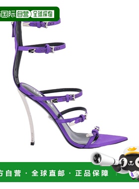 香港直邮Versace 徽标凉鞋 10099961A006191LD2P高跟鞋