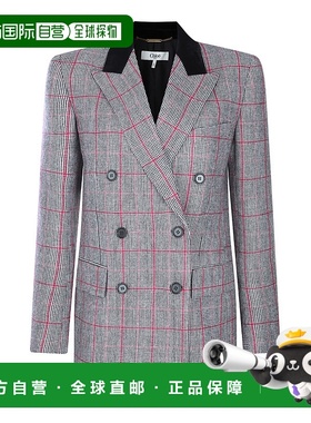 1h可退 香港直邮Chloe 蔻依 女士 翻领长袖西装外套 CH25AVE64097