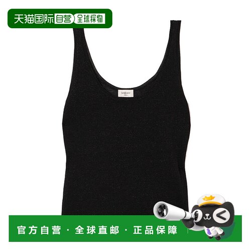 香港直邮Saint Laurent 金属感针织上衣 819010Y76ZC