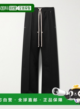 1h可退 香港直邮Rick Owens Lilies 瑞克 欧文斯 男士 松紧腰抽绳