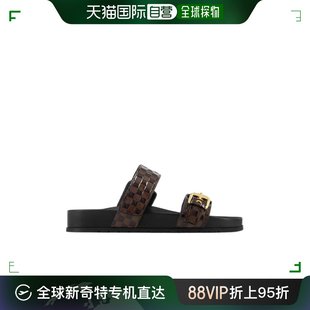 女士 香港直邮Louis 路易斯威登 1ACSJC Vuitton 棋盘格图案拖鞋