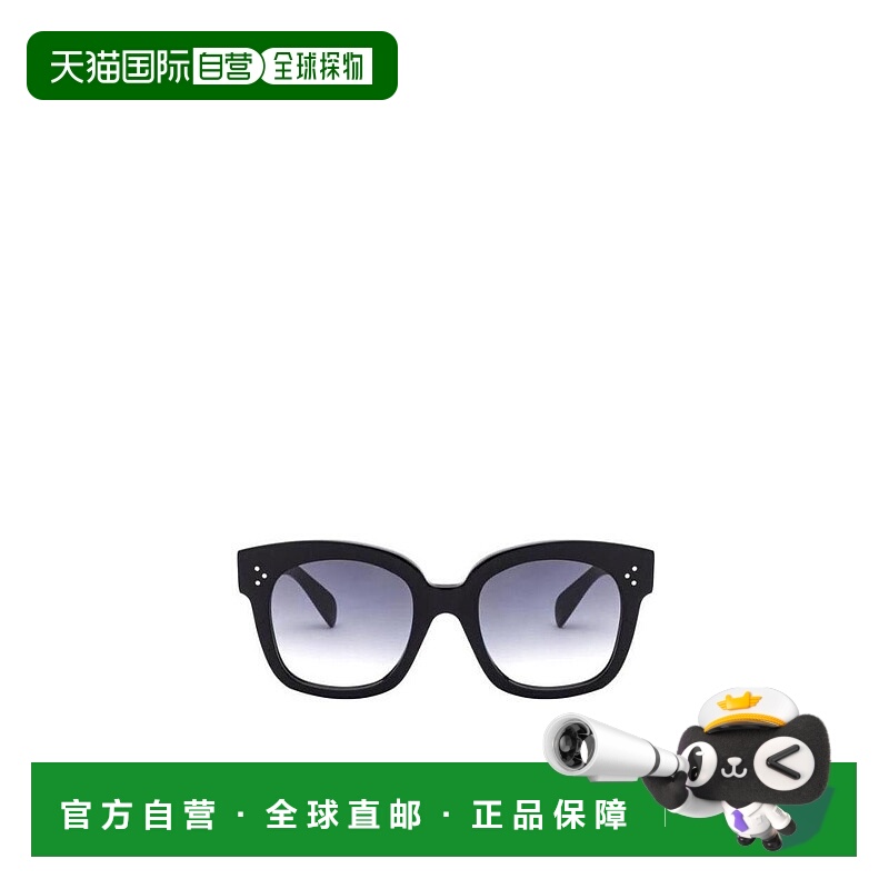 香港直发CELINE赛琳女士黑色方框太阳镜简约潮流CL4002UN眼镜