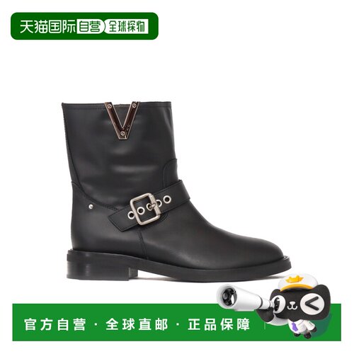 香港直邮Via Roma 15 女士运动鞋 4218NERO AW2024 黑色 Nickel b