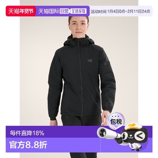 欧洲直邮arc'teryx始祖鸟 Atom 女士轻保暖连帽夹克羽绒服外套