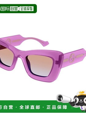香港直邮Gucci 古驰 女士 全框太阳镜 GG1552S purple紫色 舒适时