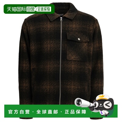 欧洲直邮MONCLER 男士夹克 2F0003589BKBF29 AW2026 蓝色 Checker