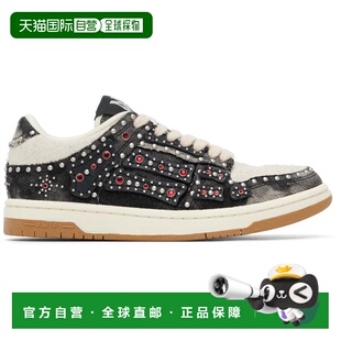 Skel AWSN 黑色 运动鞋 Low Top Stud 白色 女士 香港直邮AMIRI