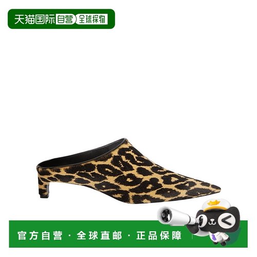 香港直邮Jil Sander 低跟尖头穆勒鞋 J15WX0014P7393