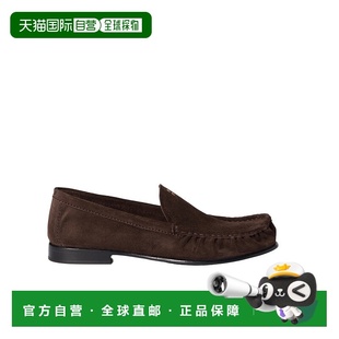 绒面皮革乐福鞋 Miu 5D499E054F015 香港直邮Miu 1h可退