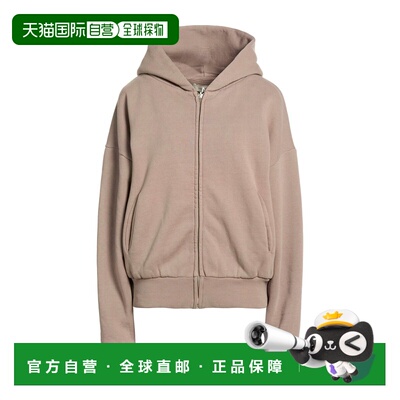 1h可退 香港直邮Entire Studios 女士 连帽运动衫 grey灰色 舒适