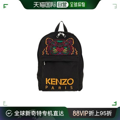 香港直邮Kenzo 虎头logo双肩包 PF855SF300F2.