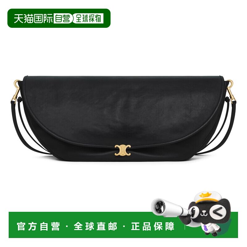 Celine 亮面小羊皮半月形凯旋门包袋 CELEP3QB图片
