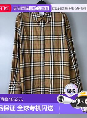 1h可退 香港直邮Burberry 巴宝莉 女士 8093480-OL-BBBE-306A 衬
