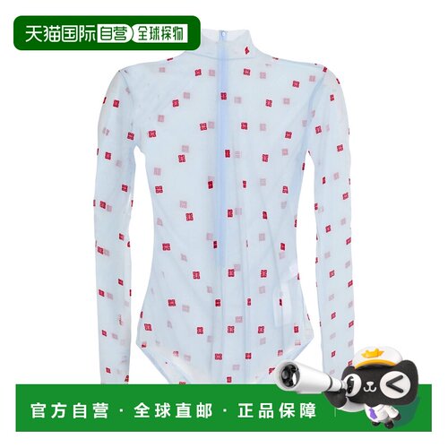 香港直邮Givenchy 纪梵希 女士 内衣连体衣 blue蓝色 舒适时尚