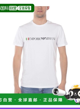 香港直邮Emporio Armani logo贴花T恤 1108539P510短袖阿玛尼
