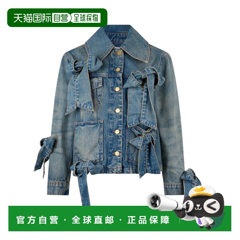 Ganni 轻质硬质牛仔夹克 A1010057 【付后1h可退】