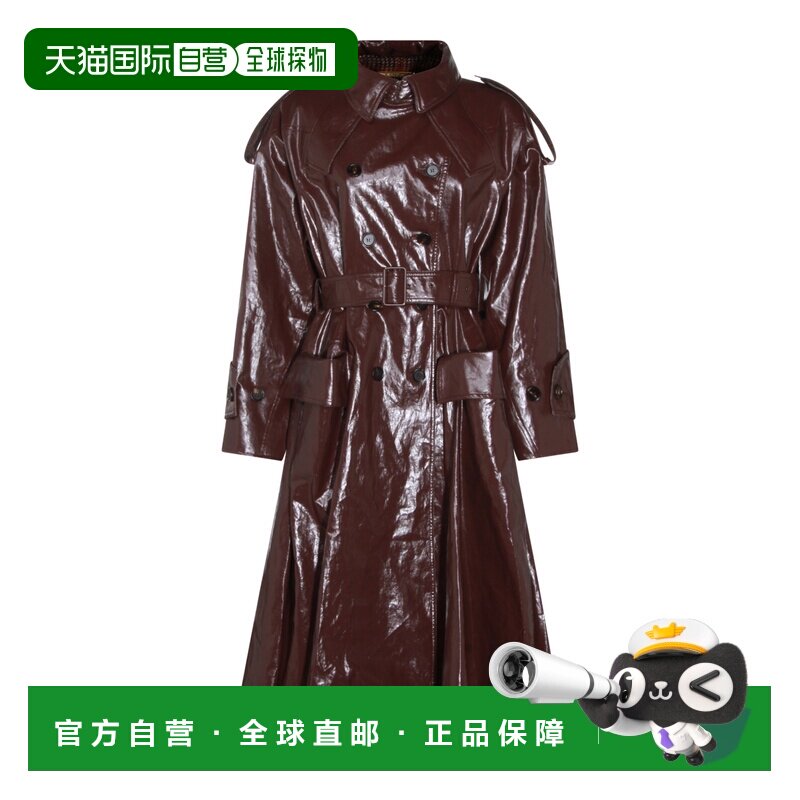 1h可退 香港直邮Chloe 蔻依 女士 双排扣长款骑马大衣 CH25WMA121