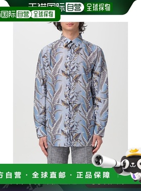 香港直邮Etro 艾特罗 男士 图案印花纽扣衬衫 MRIC001299SP504