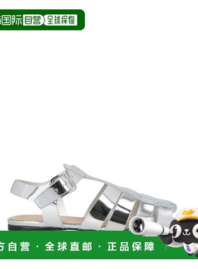 1h可退 香港直邮THEORY 希尔瑞 女士 凉鞋 metal金属色 舒适时尚