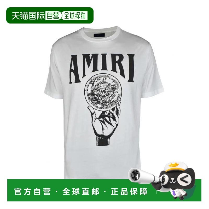 1h可退 香港直邮AMIRI 男士 T恤 MJG007100 white白色 舒适时尚,男装,T恤,淘宝优惠券,粉丝福利购,淘宝优惠卷