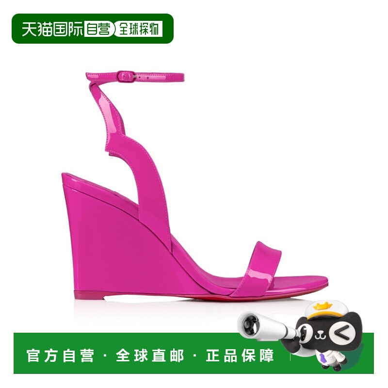香港直邮Christian Louboutin坡跟凉鞋 3230041