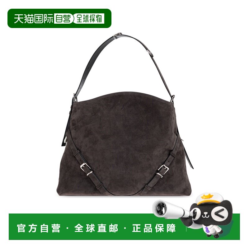 香港直邮GIVENCHY 女士单肩包 BB516GB2D6021 SS2026 灰色 搭扣细