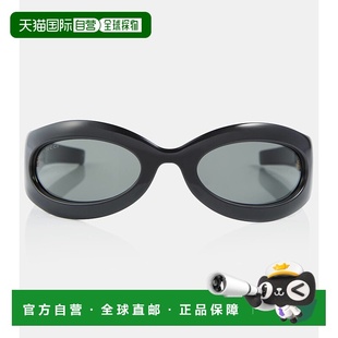 1h可退 香港直邮Gucci 古驰 女士 椭圆形太阳眼镜 000919新款