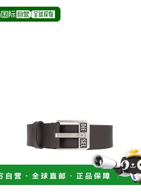 香港直邮Diesel 徽标腰带皮带 X08880 P1913