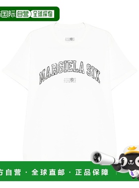 香港直邮Mm6 Maison Margiela Logo印花短袖T恤 SH0GC0046S24312