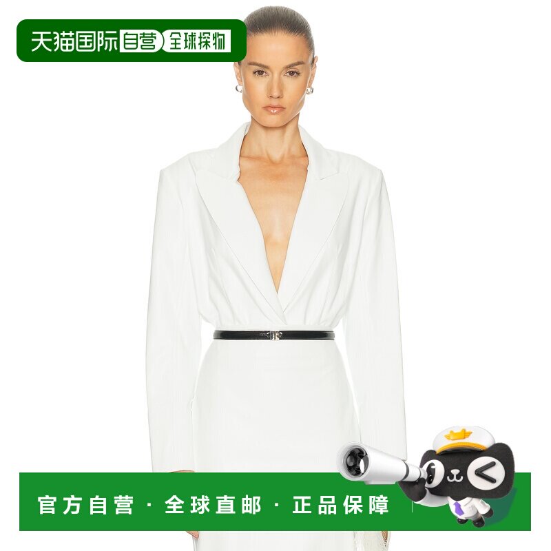 1h可退 香港直邮NORMA KAMALI 诺玛 卡玛丽 女士 舒适合身单排扣