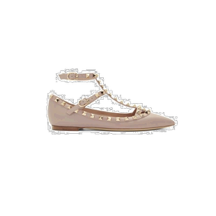 【99新未使用】香港直邮Valentino 铆钉平底鞋 UW2S0376VOD高跟鞋