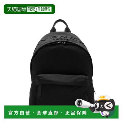香港直邮GIVENCHY 男士双肩包 BK50FYK21W001 AW2026 黑色 拉链双