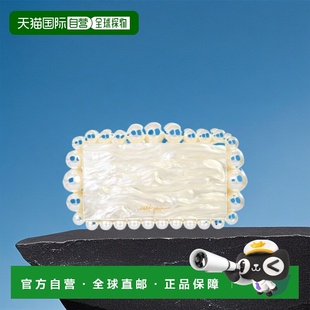 CL1140PS 珍珠边饰褶皱手拿包 香港直邮Cult Gaia