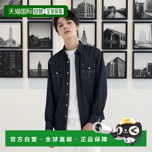 自营欧洲直邮RalphLauren拉夫劳伦 RRL修身牛仔西部衬衫