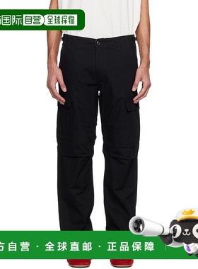 1h可退 香港直邮CARHARTT WIP 男士 黑色 Aviation 工装裤 I03246