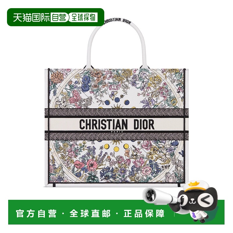 香港直邮Dior Dior Lucky 大号 Dior 书本托特包 M1286ZEKK迪奥